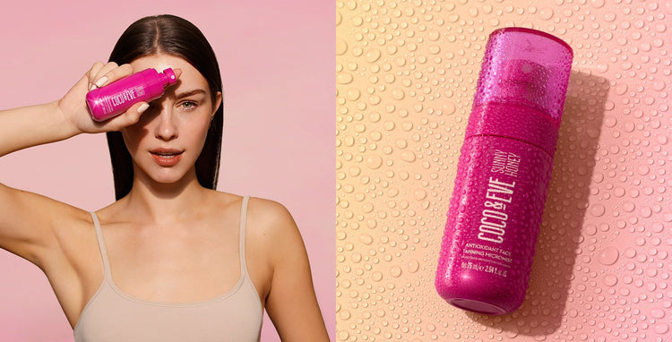 Our New Antioxidant Face Tanning Micromist — A Sunless Tan Spray!