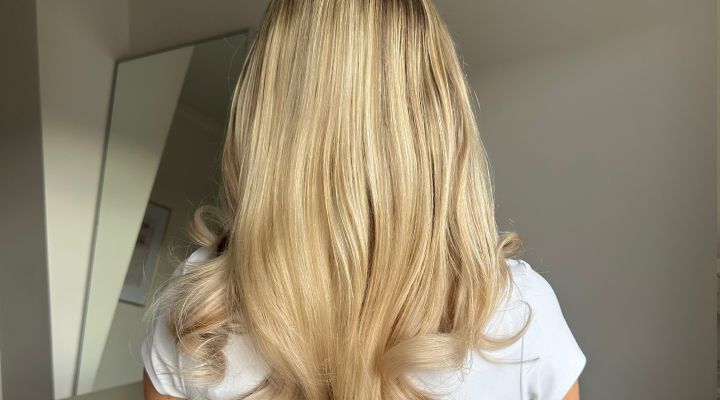 From brittle to bombshell. - After