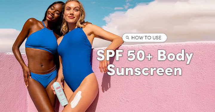 How to Use Body Sunscreen SPF 50+